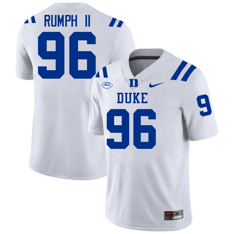 Chris Rumph II Duke Jersey,Duke Blue Devils #96 Chris Rumph II Jersey Youth College-White